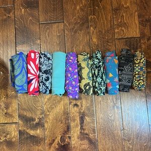 10 pair!! LuLaRoe buttery leggings. 1 size Like new. Also available as singles!